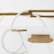 Jonathan Y Lisette 59" Contemporary Minimalist 360 Adjustable Silicone Rope/Metal Dimmable Integrated LED Chand JYL7139A - alternate 2