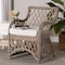 Bali & Pari Debra Antique Kubu Grey Rattan Armchair 267-14705-ZORO - alternate 2