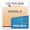 Pendaflex Top Tab Classification Folders, 2/5-Cut Tab, Exp 1.75", 1 Divider, 4 Fasteners, Letter, Manila, 10PK 23700P - alternate 2