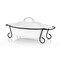 Gibson Home Gibson Elite Gracious Dining 2 Piece Oval Stoneware Bakeware with Lid and Metal Rack 124393.02 - alternate 1