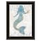 Homeroots Mermaid at Heart 2 Black Framed Print Wall Art 407722 - alternate 1