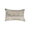 Homeroots Set of Two 12" X 20" Natural and Gold Patchwork Cowhide Lumbar Throw Pillows with Glitter, 2PK 544635 - alternate 2