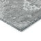 Homeroots 3' X 5' Gray And Ivory Medallion Washable Indoor Outdoor Area Rug 589038 - alternate 3