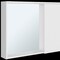 Homeroots 6in White Wood Accent Chest 724356 - alternate 2