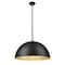 Z-Lite Vega Matte Black 3 Light Pendant 4501P24-MB - alternate 3