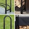 Shelterlogic Firewood Rack-in-a-Box Black Heavy Duty Firewood Rack With Cover 4 Ft. 90401 - alternate 2