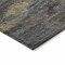 Homeroots 8' X 10' Graphite And Gray Abstract Washable Indoor Outdoor Area Rug 612506 - alternate 3