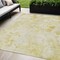 Homeroots 5' X 8' Gold Wheat And Ivory Floral Washable Indoor Outdoor Area Rug 583107 - alternate 1