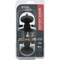 Steel Pro Matte Black Half Round Entry Knob TFX900B - alternate 3