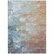 Homeroots 9' X 12' Copper Blue And Artichoke Green Abstract Washable Indoor Outdoor Area Rug 582168 - alternate 3