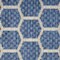 Homeroots 6' Blue And Ivory Geometric Indoor Outdoor Area Rug 556313 - alternate 3