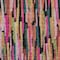Homeroots 10' X 14' Pink Black And Green Striped Washable Indoor Outdoor Area Rug 603232 - alternate 2