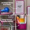 Lockermate By Bostitch 7-Piece Locker Organizer Kit, Pink 5086-FCH - alternate 2