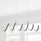 Jonathan Y Ali 31" Dimmable Adjustable Integrated LED Metal Linear Pendant, Black JYL7024B - alternate 5