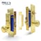 Ecs Hardware Durable Heavy Duty Mortise Knob Lock US3 Polished Brass, 2-1/2 in Backset Entrance, Right Handed ECSH-ML01-PB-SC1-RH - alternate 2