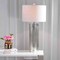 Jonathan Y Isabella 30" Glass LED Table Lamp, Silver JYL1013A - alternate 2