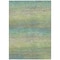 Homeroots 3' X 5' Artichoke Green Striped Washable Indoor Outdoor Area Rug 608449 - alternate 2