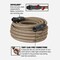 Flexzilla Colors 5/8'' Dia. x 50 Ft. L. Drinking Water Safe Garden Hose with SwivelGrip Connections HFZC550BRS - alternate 2