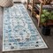 Jonathan Y Modern Persian Boho Vintage Medallion Cream/Blue 2 ft. x 8 ft. Runner Rug MDP202A-28 - alternate 1