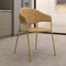 Leisuremod Bella Collection Modern Dining Chair in Taupe BC21TP - alternate 3