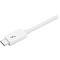 Startech.Com 3.3FT 1M PASSIVE THUNDERBOLT 3 CABLE - DELIVERS CONSISTENT 20 GBPS PERFORMANCE TBLT3MM1MW - alternate 1