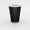 Verterra 12 Oz. Black Paper Cup, 1000 Count, 50 COUNT INNERS, 1000PK VT-HTCUP-12B - alternate 1