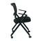 Office Star Products FC Series Folding Chair with breathable Mesh Back, Black FC8483-231 - alternate 3