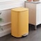 Happimess Connor Rectangular 13.2-Gallon Trash Can w/ Soft-Close Lid and FREE Mini Trash Can, Daffodil Yellow HPM1006L - alternate 2