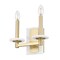 Z-Lite Kaden 2-Light Wall Sconce, 11 in W, Modern Gold 3045-2S-MGLD - alternate 2
