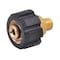 Surfacemaxx M22 Female x 1/4-in Male NPT Screw Nipple 5800 psi SMX-PWA310 - alternate 1