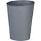 Hefty 2.3 Gal. Gun Metal Wastebasket HFT-672621-4 - alternate 2