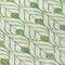 Homeroots 8' Green And Ivory Round Geometric Washable Indoor Outdoor Area Rug 595729 - alternate 2