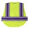2W International High Vis Public Safety Vest, Plus, Purple PWB503 PR JM - alternate 2