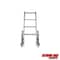 Extreme Max 3005.4227 Slanted Flip-Up Dock Ladder - 4-Step 3005.4227 - alternate 3