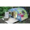 Tuftex Seacoaster 26''x12 ' Crystal Clear w/Light Blue Tint Round Wave Vinyl Corrugated Panels 1214C - alternate 2
