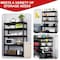 Shuntong Atlas 5-Tier 48 in.W x 18 in.D x 72 in.H Garage Shelving Heavy Duty Loads 10000LBS, Dark Grey ATLAS481872-5D2000 - alternate 2