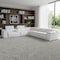 Homeroots White Italian Leather Power Reclining U Shaped Seven Piece Corner Sectional With Console 366362 - alternate 2