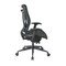 Space Seating 818 Series Big & Tall Executive High Back Chair with Breathable Mesh, Industrial Steel 818-11G9C18P - alternate 2