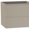 Homeroots 24" Light Brown Wood Freestanding Bathroom Vanity With White Sink And Two Drawers 627451 - alternate 2