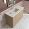 James Martin Vanities Gracyn 48" Sgl Vanity, Coastal Driftwood, w/ 3 CM Siberian Silestone Top w/FreePower Wireless Charger D125-V48-CSD-FSFR - alternate 2