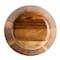 Gibson Home Sherwood 3 Piece Acacia Wood Salad Bowl and Serving Utensil Set in Brown 127385.03R - alternate 2