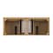 James Martin Vanities Lorelai 60" Dbl Vanity, Light Natural Oak, w/3 CM Siberian Silestone Top w/FreePower Wireless Charger 424-V60D-LNO-FSFR - alternate 2