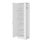 Homeroots 21" White Accent Cabinet With Six Shelves 518205 - alternate 2