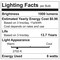 Luxrite 8W LED Candelabra Bulb, 75W Equivalent, E12 Base, 1000 Lumens, 2700K Warm White, Dimmable, 4PK LR21710 - alternate 2