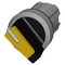 Siemens Illuminable selector switch, 22 mm, round, shiny metal, yellow 3SU1052-2BF30-0AA0-ZY19 - alternate 2