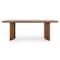Homeroots 84" Brown Solid Wood Dining Table 549042 - alternate 2