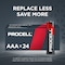 Duracell Procell Constant AAA Alkaline Battery, 1.5V DC, PK24 PC2400BKD - alternate 1