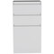 Homeroots 23" White Two Drawer Standard Chest 478397 - alternate 2