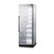 Summit Commercial 24in Wide Mini Reach-In Beverage Center with Dolly SCR1401RICSS - alternate 2