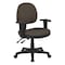 Office Star Products Ergonomic Fabric Sculptured Ergonomic Managers Chair, Graphite 8180-R111 - alternate 1